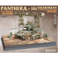 Panther A w/ Zimmerit + 16T Strabokran w/maintenance Diorama