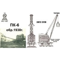 PK-6 steam railway crane lifting capacity 6 tons