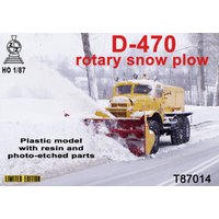 D-470 rotary snow plow